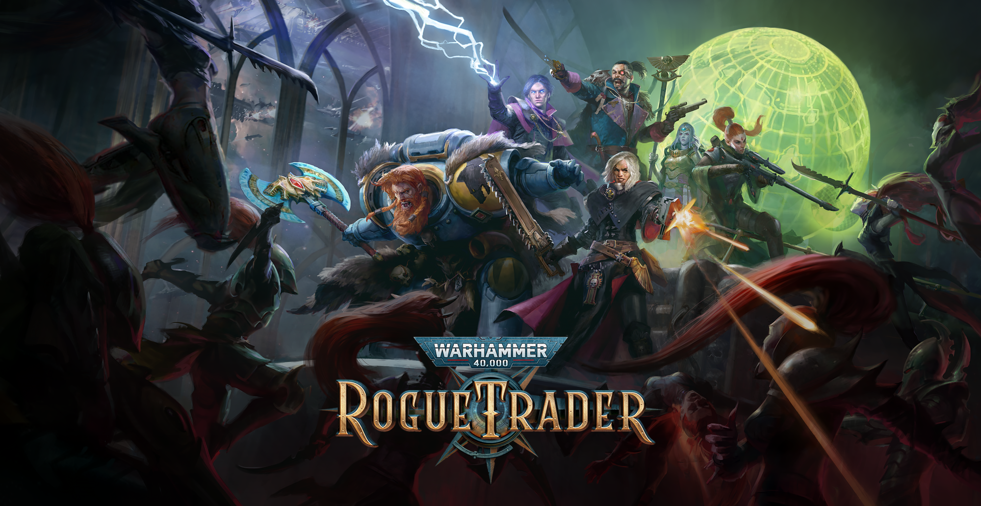 Warhammer 40.000 Rogue Trader Key Art