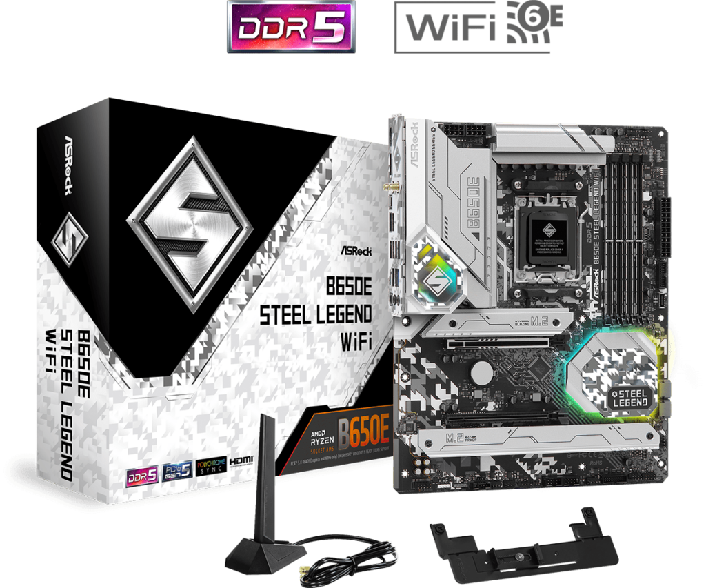 B650E Steel Legend WiFi Titelbild