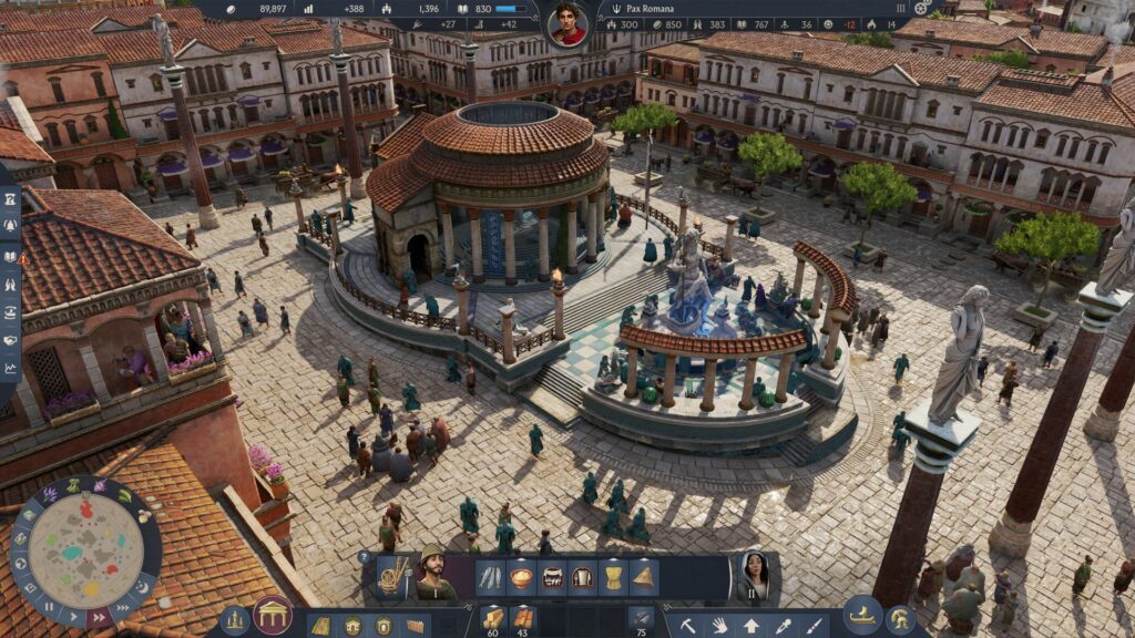 Anno 117: Pax Romana (PS5) Test 4 neue Bauoptionen