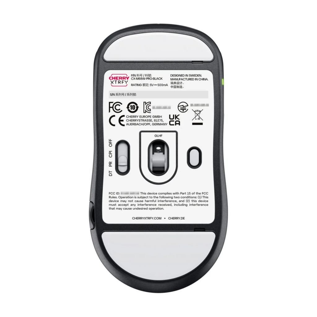 Cherry XTRFY M68 Pro Wireless (Hardware) Test 3 Cherry XTRFY M68 Pro Wireless 2