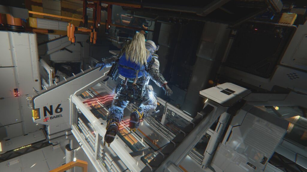 Pragmata (PS5) Test 3 Hacking-Fähigkeiten von Diana