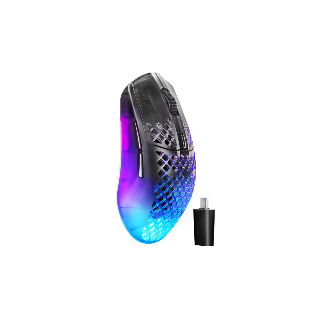 SteelSeries AEROX 3 Wireless Gen 2 (Hardware) Test 2 aerox 3 wl gen 2 shadow hero w transmitter