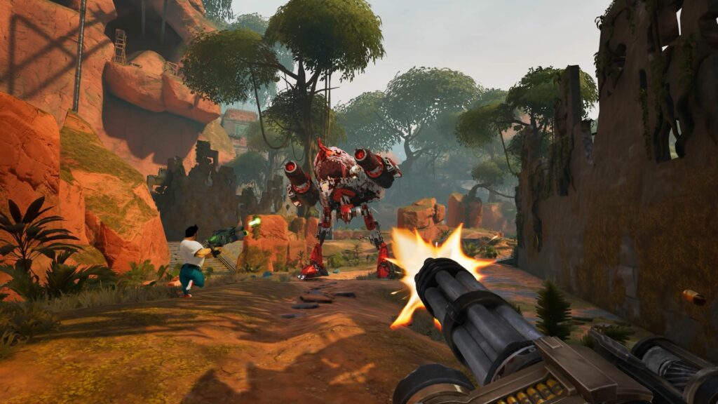 Serious Sam: Shatterverse (PS5) Test 2 Fesselndes Multiversum und alternative Zeitlinien